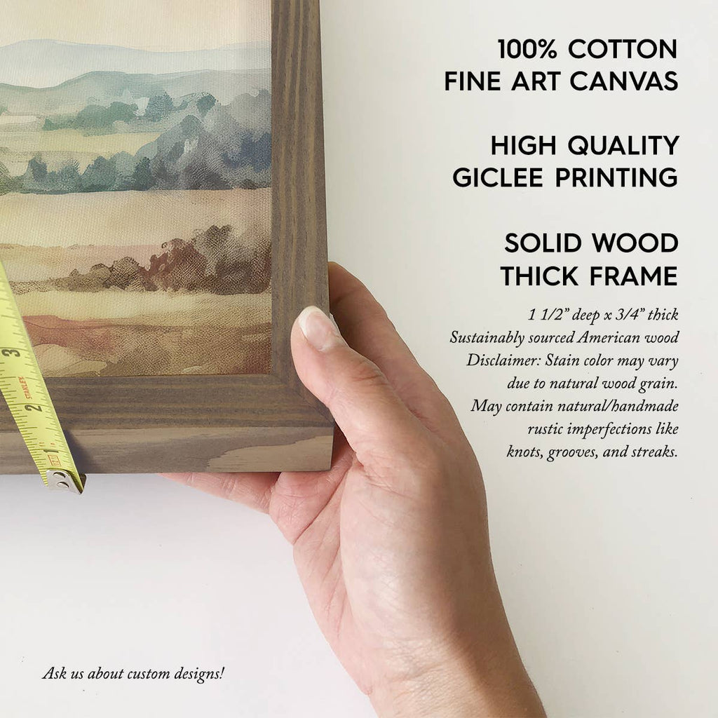 Lord's Face Shine Scripture - Scripture Canvas Art - Framed