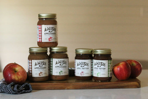 Amish Apple Butter - No Sugar Added (12 oz jar)