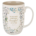Mug Cream/Brown Everything Beautiful Ecc. 3:11